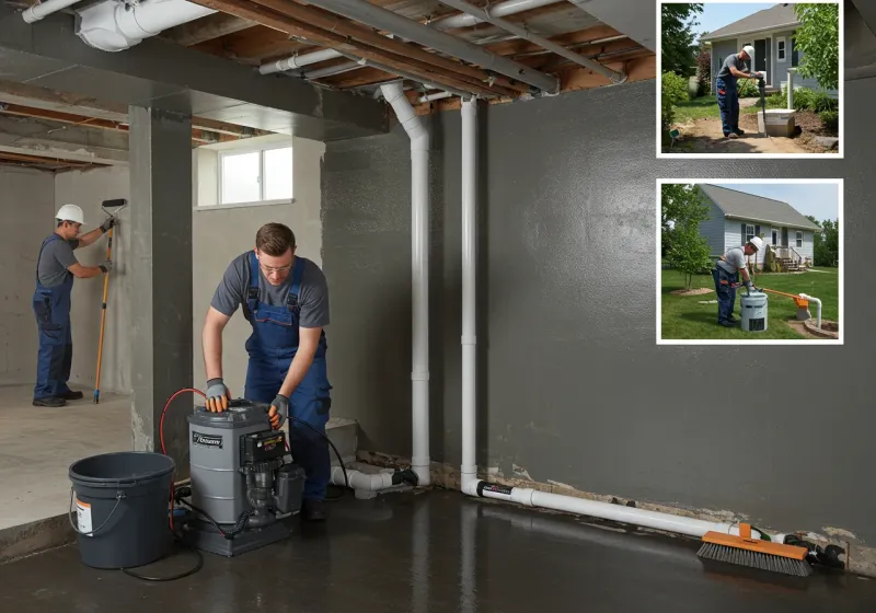 Basement Waterproofing and Flood Prevention process in Hazen, ND
